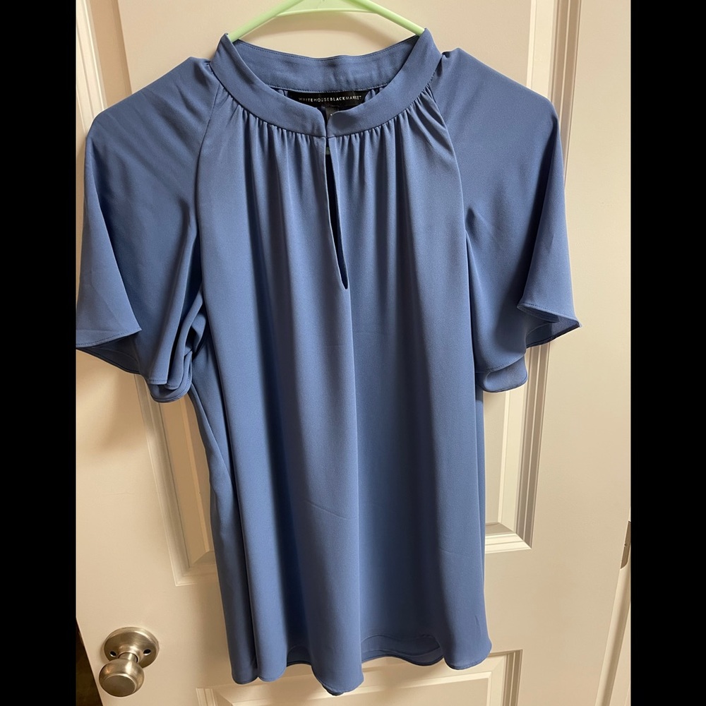 White House Black Market Blue top